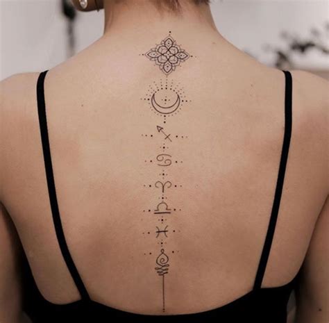 Tatuajes Espalda Mujer y Significado 【Lo Mejor de。